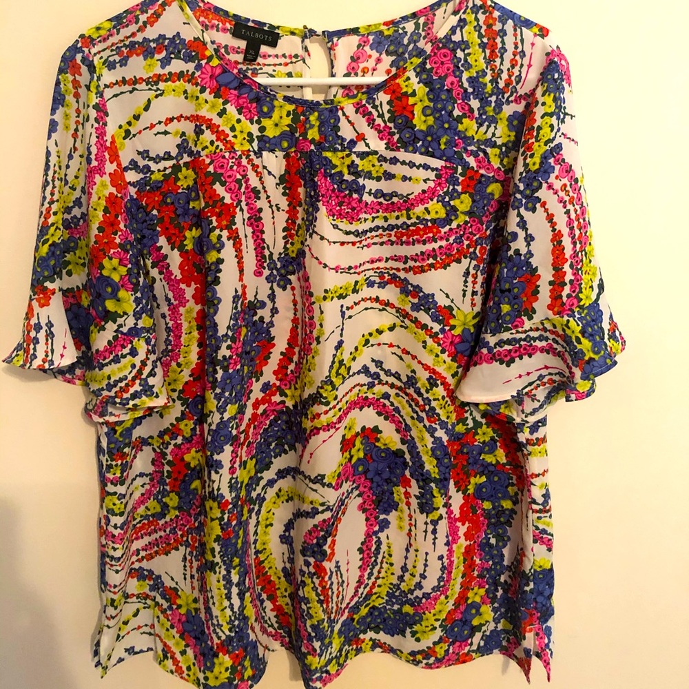 Talbots blouse XL
